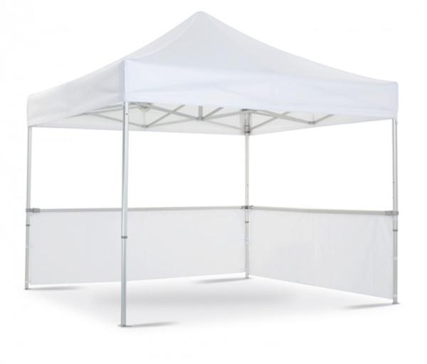 4M X 4M Small Outdoor Canopy Tent / Quick Setup Advertising Tent With Half Walls