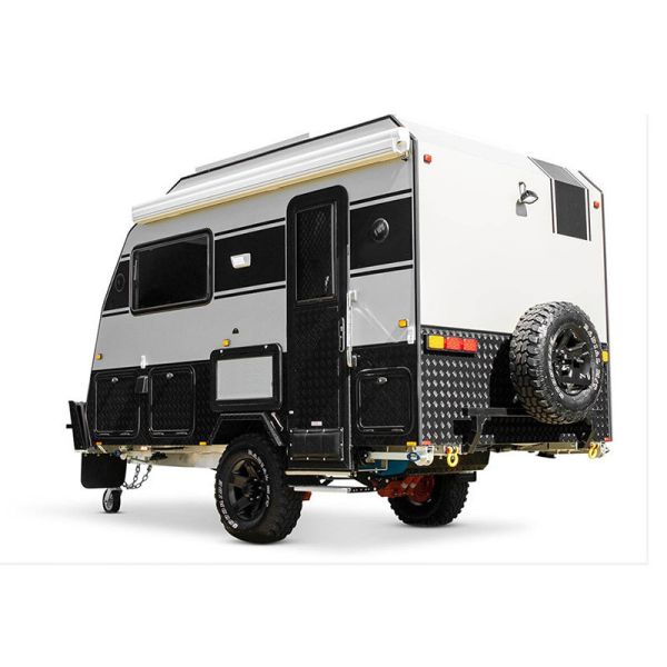 Petite remorque minuscule de la personne rv de la remorque de campeur 4 avec la