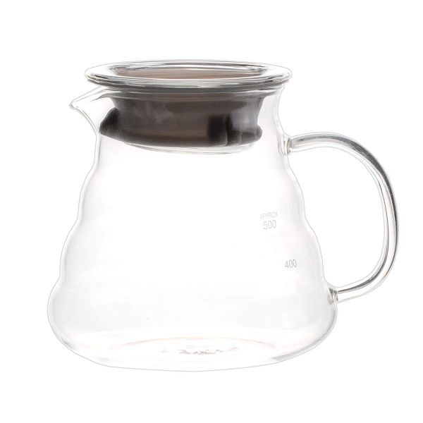 Popular Glass Pour Over Coffee Maker Coffee Server Kettle 11.5 X 8.5 X 12 Cm