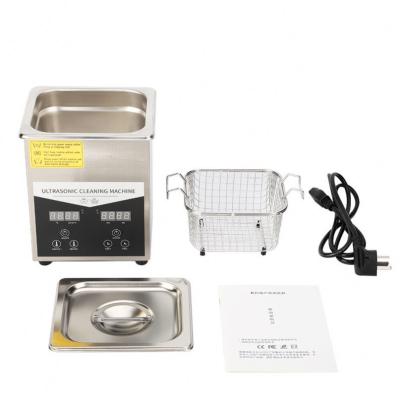 Limpeza automática por ultra-som digital 60W Máquina de limpeza por ultra-som industrial