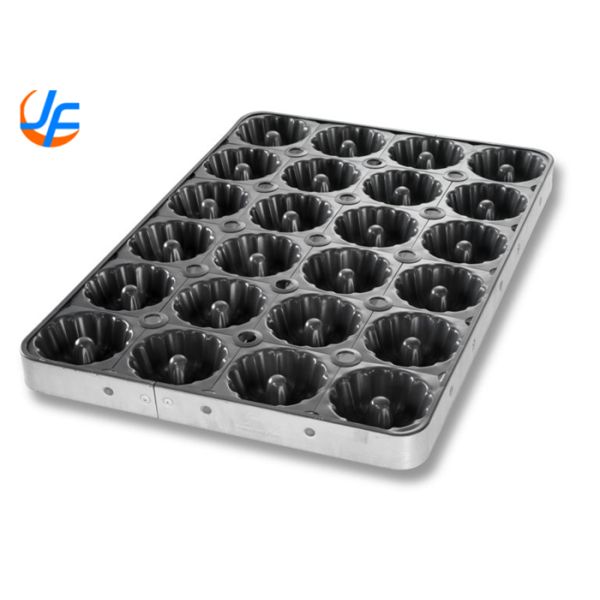 RK Bakeware China-Chicago Металлическая 25400 Стеклянная алюминированная стальная Мадленная кастрюля Мини-звезда Специальный пирожный кастрюль