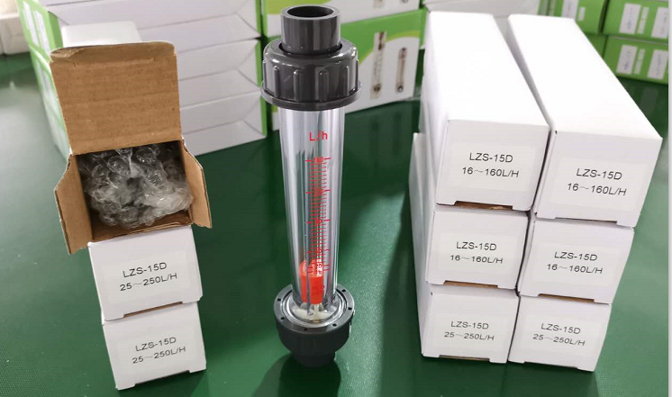 4% Accuracy Plastic Water Flow Meter 1/2 inch-6 inch Connection Female Thread or Flanged