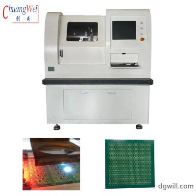 High Load Capacity PCB Depaneling Laser Cutter 17W Automatic Depaneling Machine