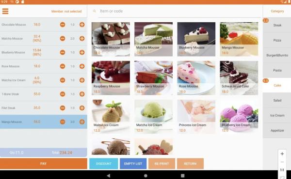 Android/Win OS Retail POS System Self-Service Machine Support Internet-Based Version