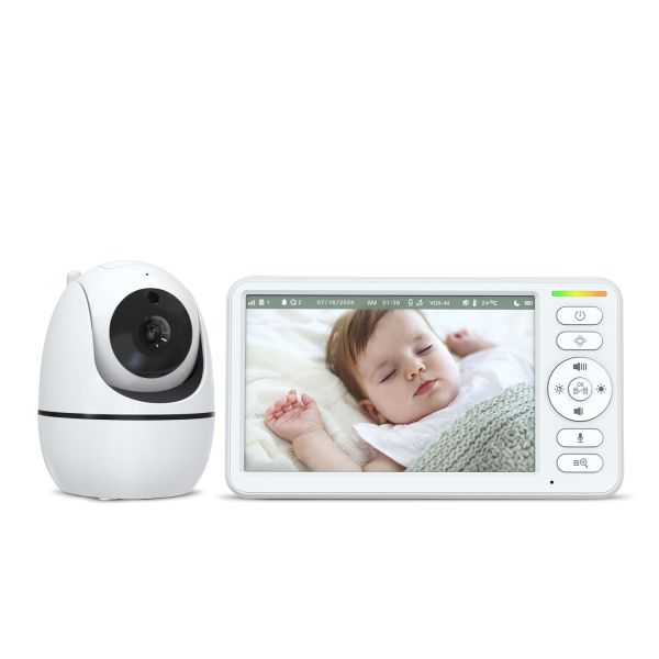 HD Baby Monitor High Definition Infant Monitor Offering Temperature Monitoring Built-in Room Temperature Sensor for Infant Care Monitoring