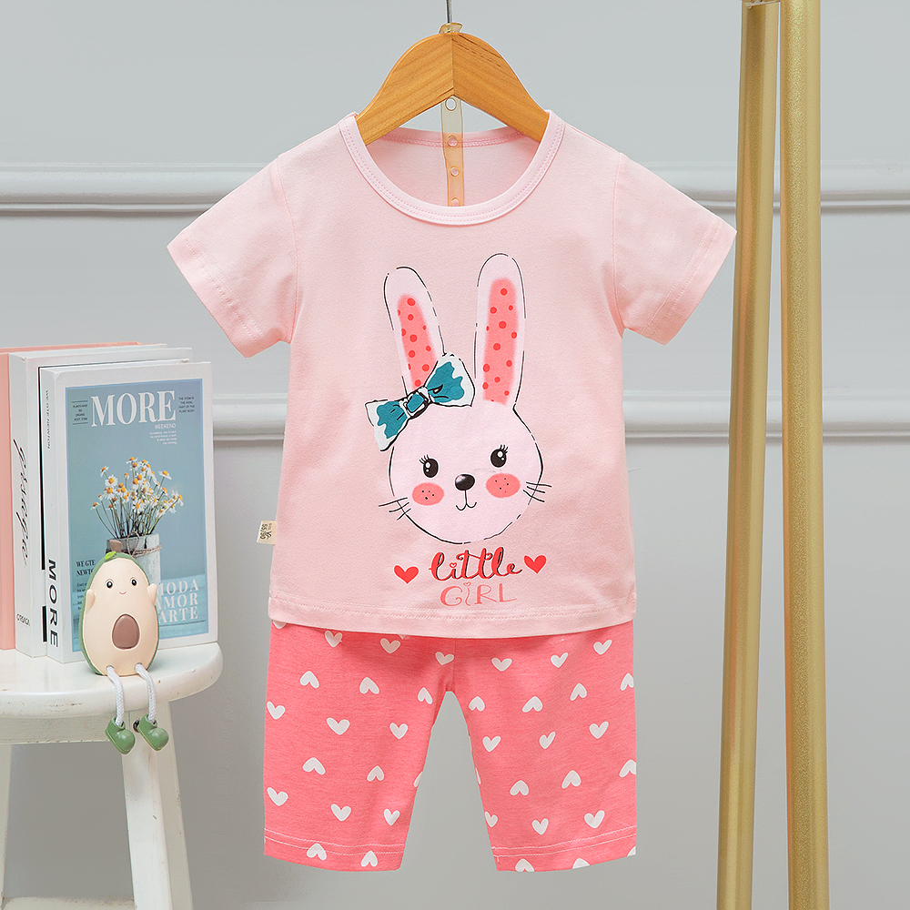 Boys And Girls Air Conditioned Suits Cartoon Rabbit 80-170cm Height