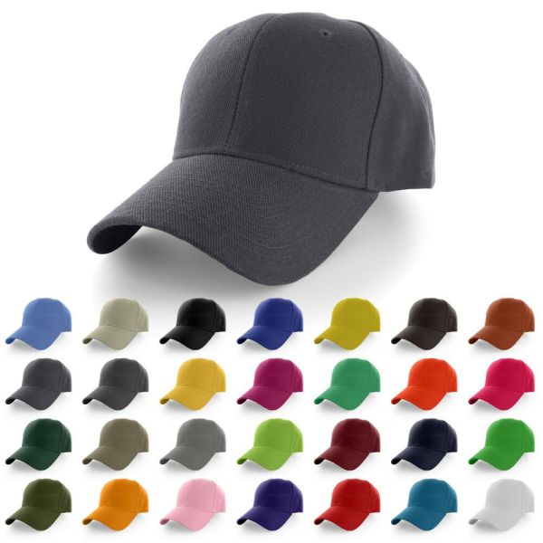 Customizable Baseball Cap With Flat Embroideried Logo Promotion Sports Cap