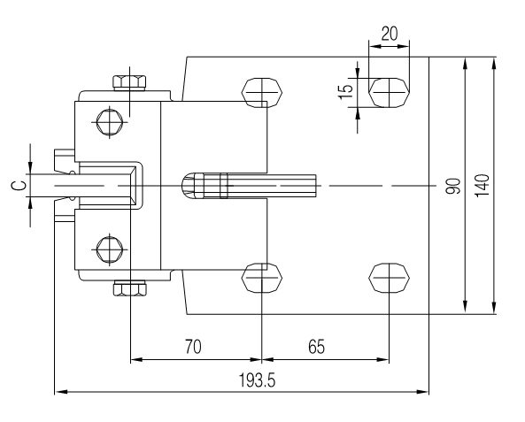 Ботинок сползая проводника лифта пассажира для ведущего бруса 10mm/16mm