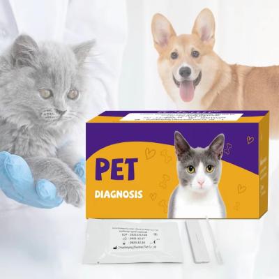 Essai félin rapide Kit Card Diluent Cotton Swab d'anticorps de syndrôme respiratoire aigu grave