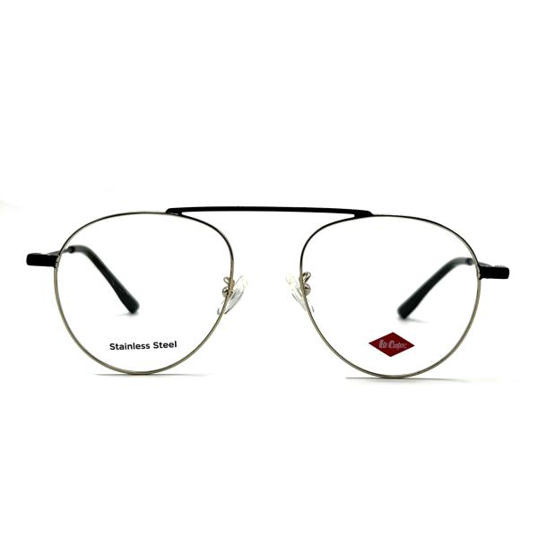 FM7115 Womens Stainless Steel Optical Metal Frames With Round Frame Shape 50-19-142