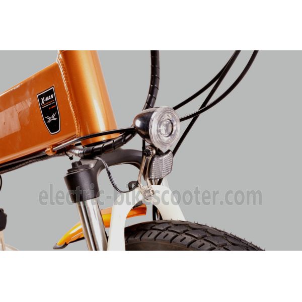 20.0kgs 20 Inch Folding Electric Bike 350W BAFANG Rear Motor Road Tire