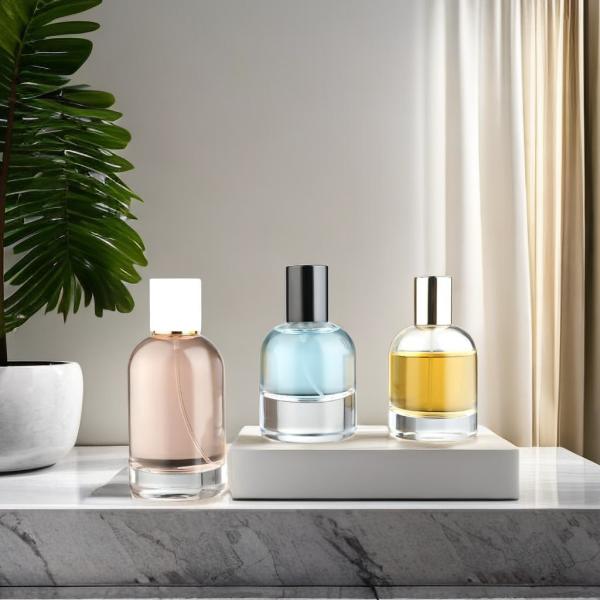Round 100Ml Perfume 10Ml Glass Bottle Parfum