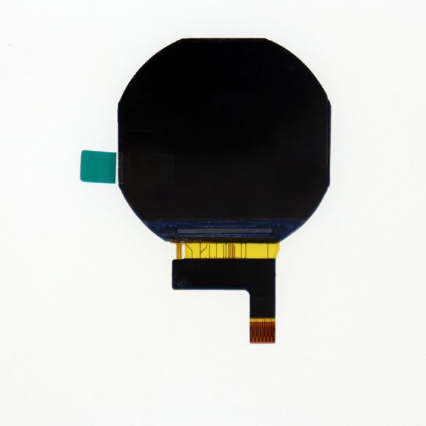 1.22 Inch Round TFT Display 240(RGB) x208 Resolution 13 PIN 4Line SPI  Interface Driving IC ST7789V  300C/D brightness