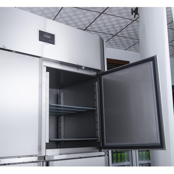 Commercial 420L Upright Double Door Fridge Restaurant Kitchen Appliance Kitchen Fridge