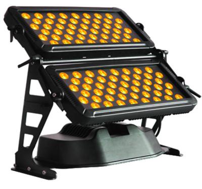 96pcs 10w RGBWA 4 em 1 conduziu a luz da cidade, lavagem da parede exterior que ilumina 18000lm