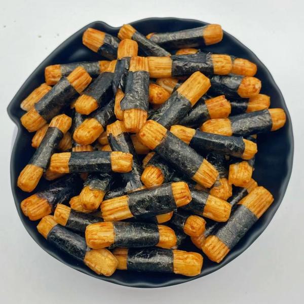 Asian Inspired Crispy Seaweed Rice Crackers Grain Snack