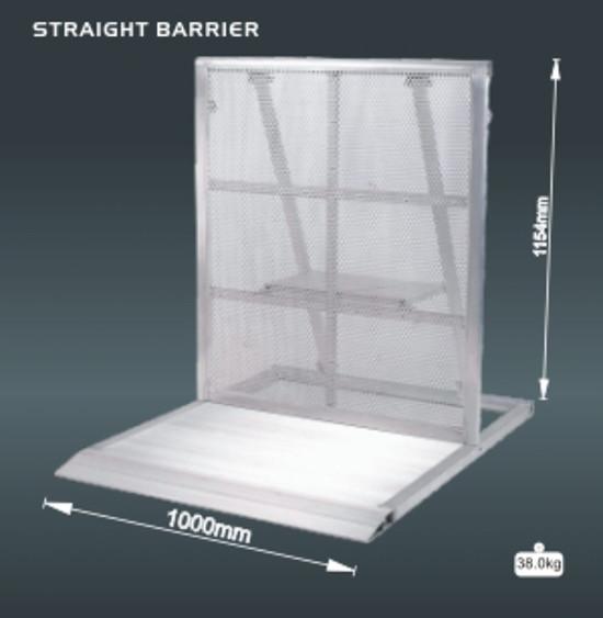 Outdoor Stage Barriers Aluminum Security For Large Scale Concert