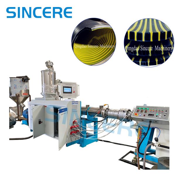 Output 250-1150 Spiral Pipe Extrusion Line Featuring Installed Power 180-600KW and Ring Stiffness 6 Ideal for Heavy Duty Pipe Production