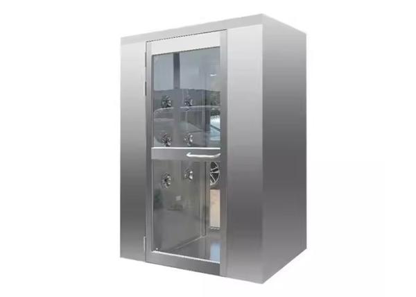 Customized Stainless Steel 304 Industrial Air Shower Chamber With LED Lighting