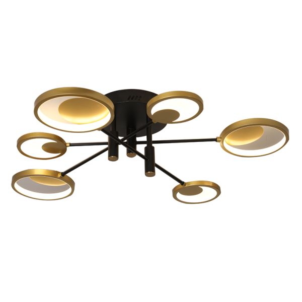 Led chandelier with remote control living room bedroom study room luster(WH-MI-281)