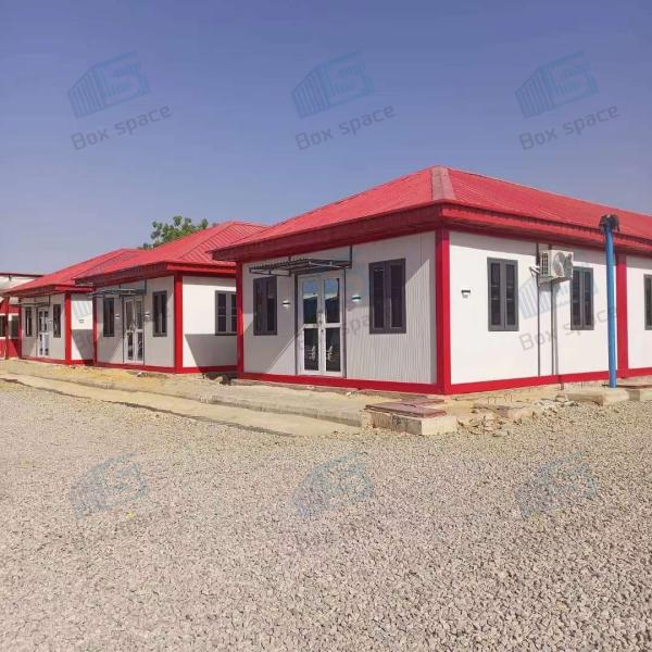Boxspace 40ft Porta Cabin Construction Site for Saudi Arabia Portable Green House Portugal Prefab Container Homes for Temporary