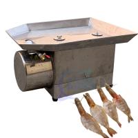 Cortador automático cozinhado quente do camarão do cortador do camarão da máquina de corte do camarão do sushi da venda