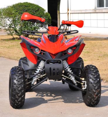 Um veículo utilitário de competência de Atv do vermelho 4 x 4 da juventude ATV 200CC de Seat de lado a lado