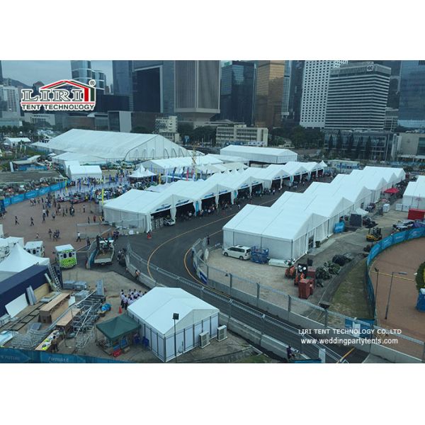 алюминий ширины 3м-60м и пядь ПВК белый ясный шатер для внешних спортивных мероприятий