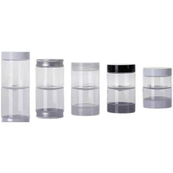 frasco do creme do cabelo do potenciômetro 50g da máscara de Dia Plastic Screw Cap Jars do pescoço de 49mm