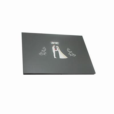 Cartão video do folheto da capa dura 10inch LCD para o tamanho do tipo 148×210mm