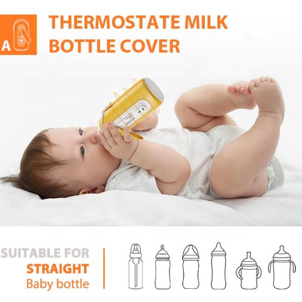 ODM On The Go Portable Travel Bottle Warmer Thermostat Outdoor Night Feeding