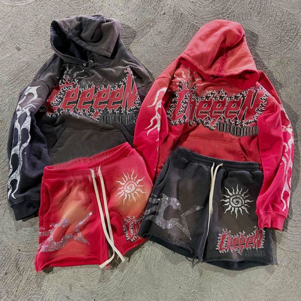 Des sweat-shirts et des shorts pour hommes