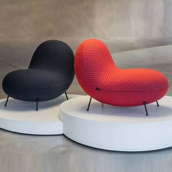 end Arm Chair Modern Velvet Leather Italian Minimalist Designer Single Chair Hotel Lobby Leisure Creative Personality