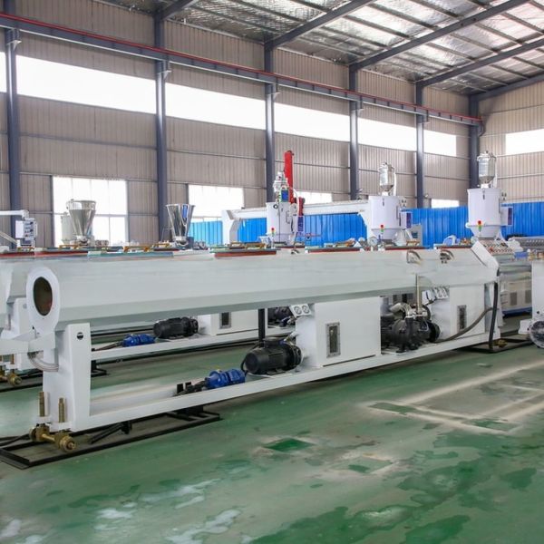 Water Supply HDPE/PVC Pipe Extrusion Machine for 90-315 mm Pipe Production Equipment