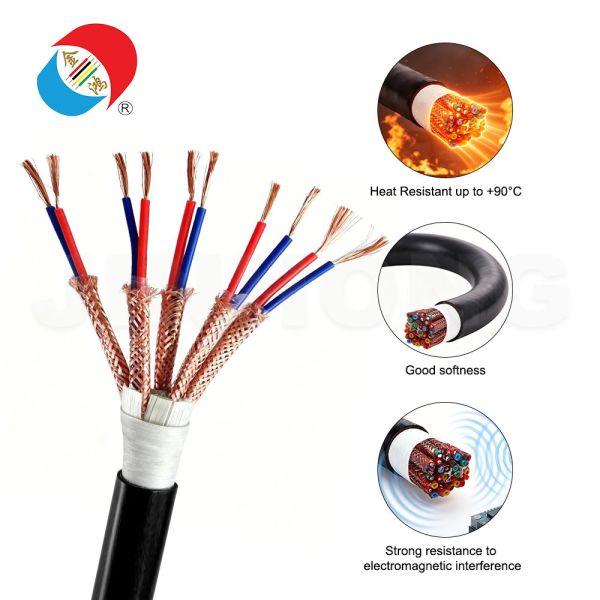 ZR-DJYPVR Flexible Individual Shield Computer Cable | Flame Retardant Twisted Pair Instrument Control Wiring Cable