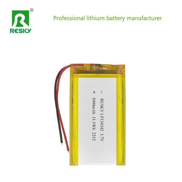 OEM Lithium Battery Cell 134342 3.7v 3000mAh 11.1wh Power Li-ion Polymer Batteries For Portable Speaker