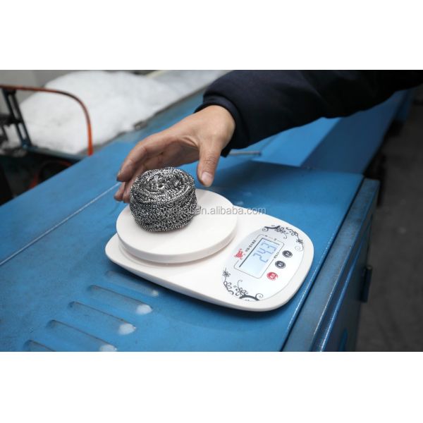 25G*2pcs Kitchen Scrubber and Pot Cleaning Stainless Steel Wire Scourer Metal Scouring Cleaning Ball