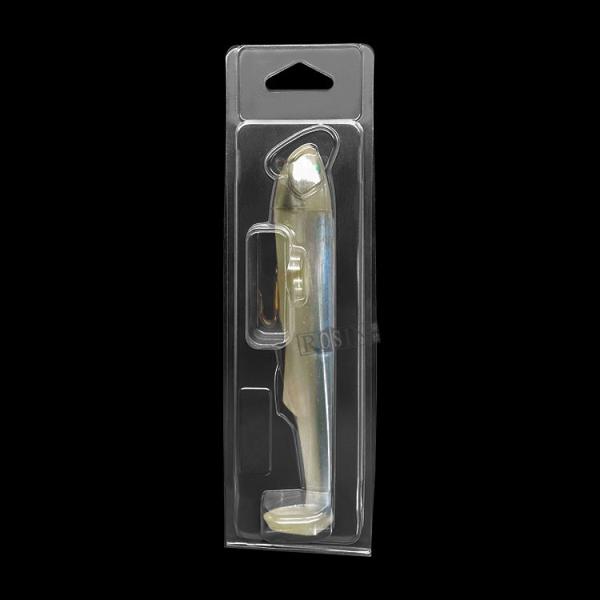 PVC Clear Fishing Tackle Packaging Blister Clamshell Fishing Lure Packaging Boxes