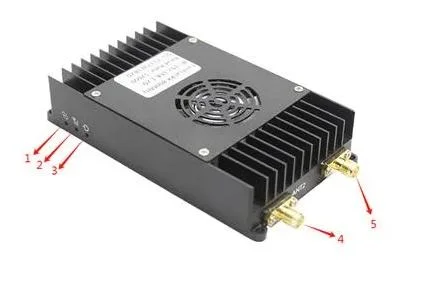 ZKMANET2441UM 2W 30KM Модуль видеопередачи HDMI с трехчастотными частотами для беспилотных летательных аппаратов