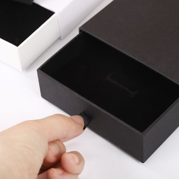 Others Custom Luxury Drawer Slider Cardboard Gift Jewelry Necklace Bracelet Ring Packaging Paper Box