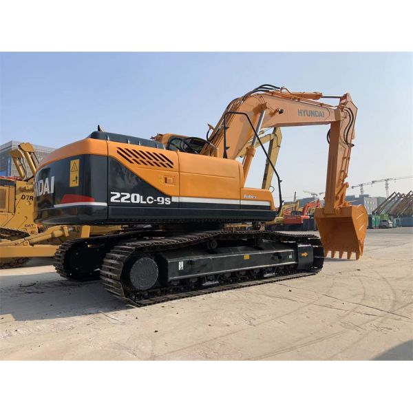 используемый 220lc-9s экскаватор Hyundai сделанный в Корее 22 тонны экскаваторов Crawler