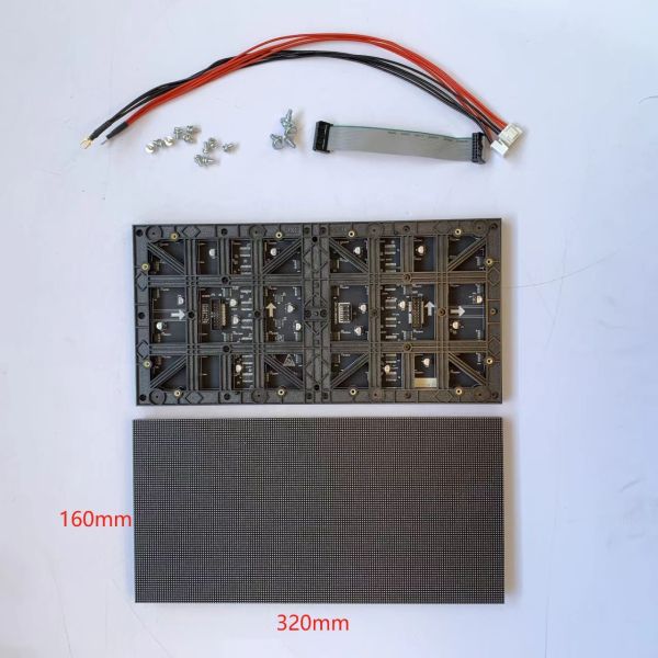 Outdoor LED Display Screen with IP65 Waterproof 5000-6000cd/㎡ Brightness and 960x960mm Cabinet Size for Digital Billboard
