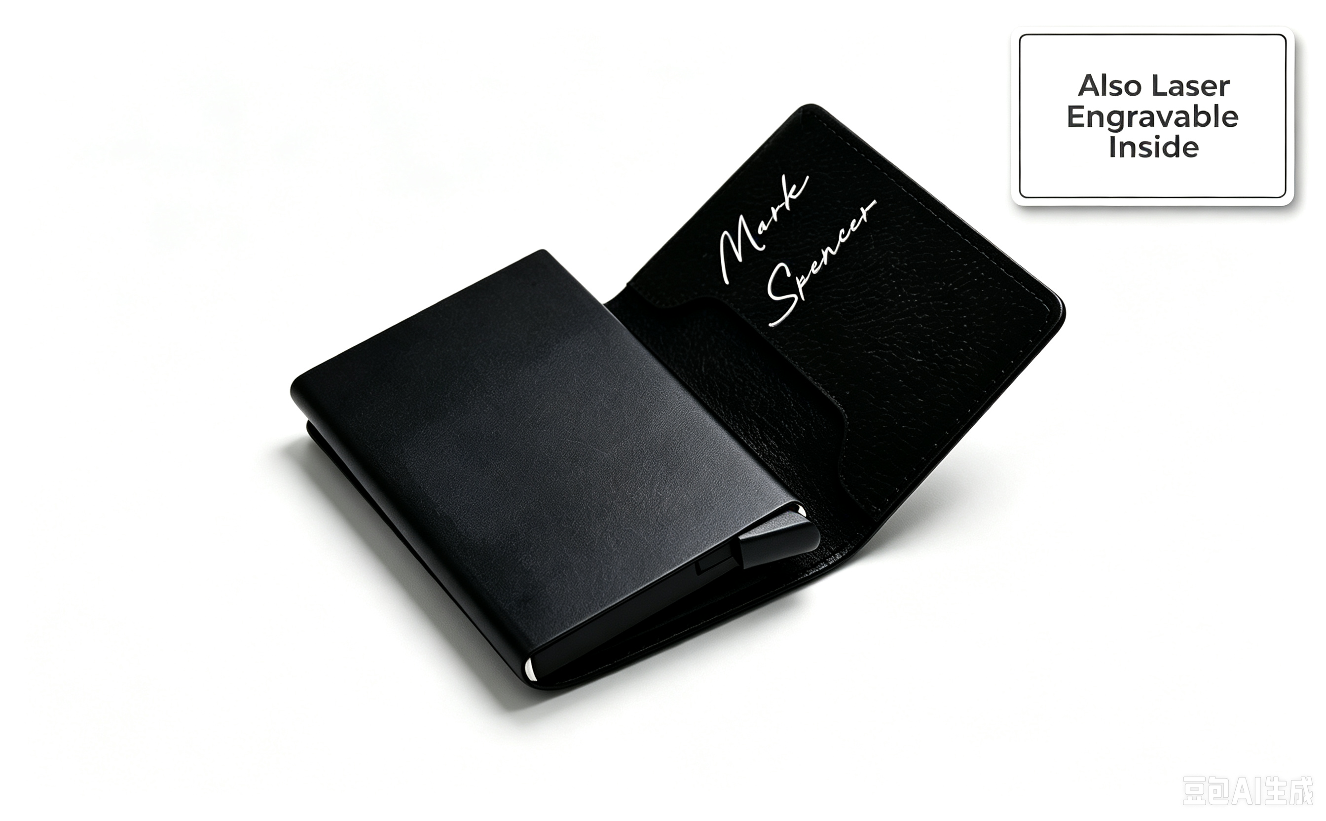 Blank Laser Engravable Vegan PU Leatherette Card Holders
One-Touch Pop-out design, cash pocket & stainless steel inner tray, laserable blanks for CO2 laser & DIY engraving gifts