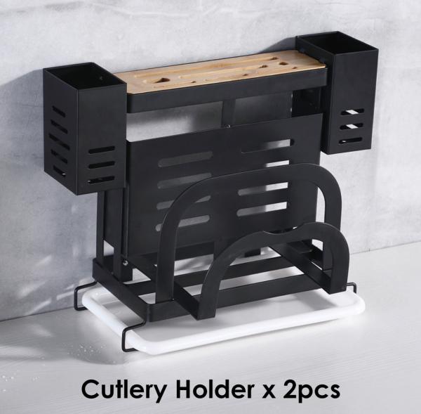 All In One Countertop Kitchen Rack Stainless Steel 10inch Height 13inch Length OEM