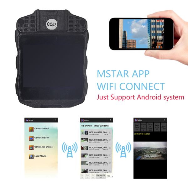 Mini Spy Body Worn Camera For Police Law Enforcement Full HD Video Camera Recorder