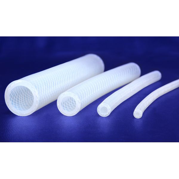 Стретчабле заплетенное волокном качество еды трубопровода силикона для аксессуаров автомобиля