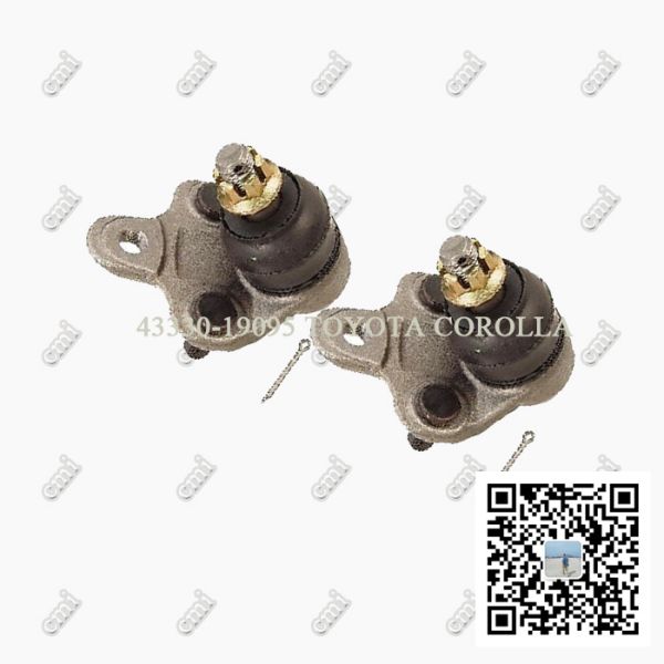 43330-19095 шаровые шарниры подвеса, стальной материальный шаровой шарнир ТОИОТА КОРОЛЛА