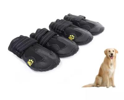 Sapatos para animais de estimação impermeáveis ​​e refletivos duráveis ​​e antiderrapantes para cães
