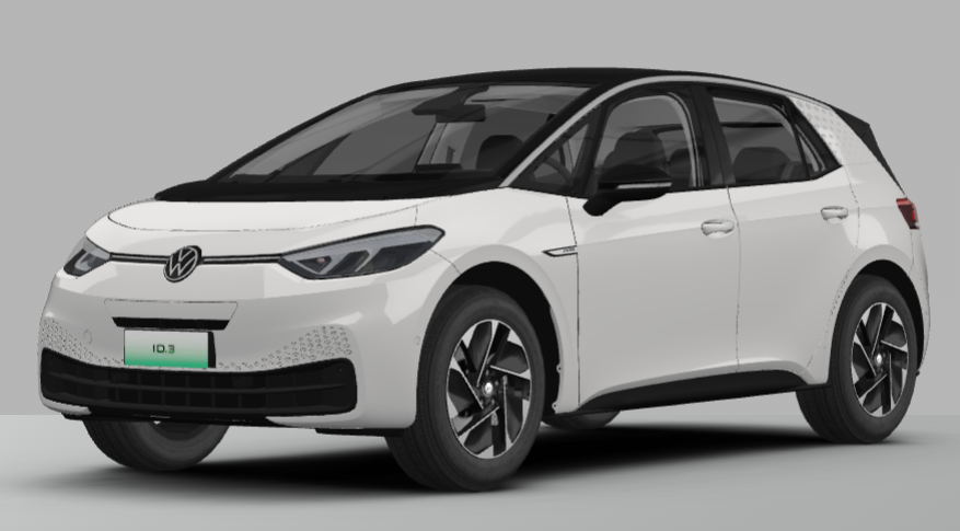 Настраиваемый 2024 VOLK SWAGEN ID-3 Чистый электрический автомобиль с задней камерой и тканевыми сиденьями