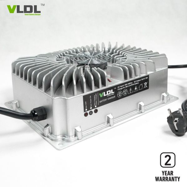 6.0 KG Waterproof Battery Charger 84V 20A 1600W Output Power IP65 Fully Sealed Aluminium Case
